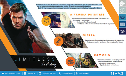 Programa para gestión del estrés tipo Limitless